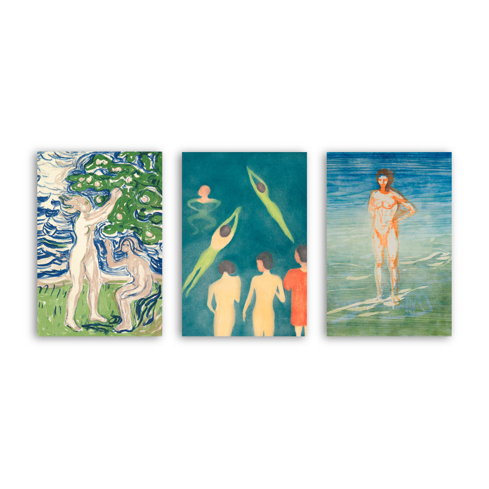 Edvard Munch No.001 Post Card